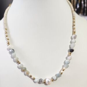 New Beaded Amazonite Necklace